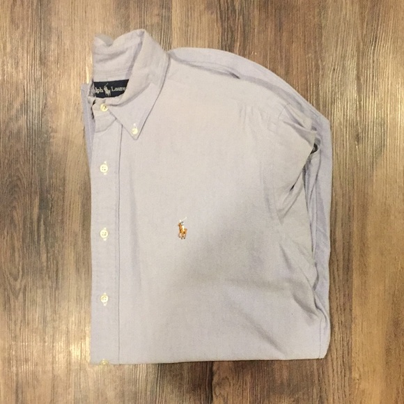 Light Blue Polo Button Down - Picture 2 of 7